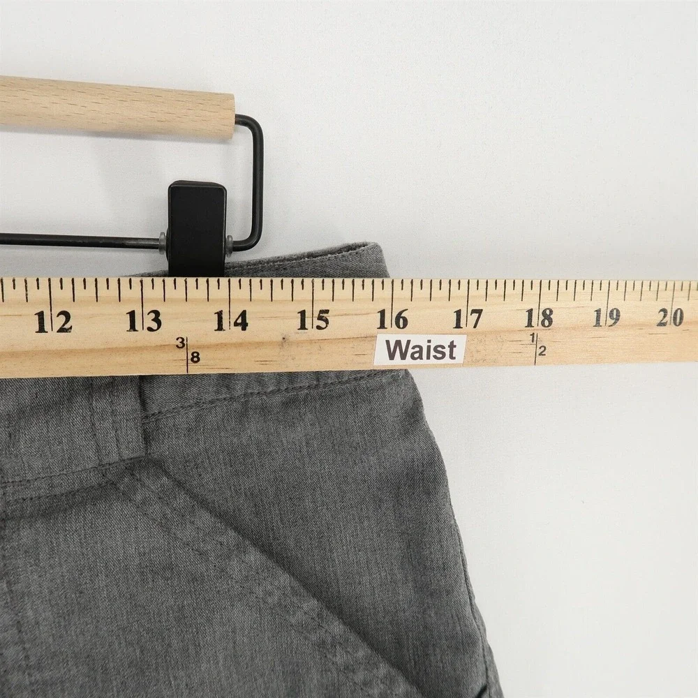 NAU Amble Shorts Mens 32 Gray Lightweight - Picture 3 of 6